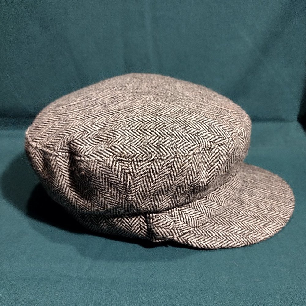 🌎 Scala Pronto || Herringbone Fisherman Cap